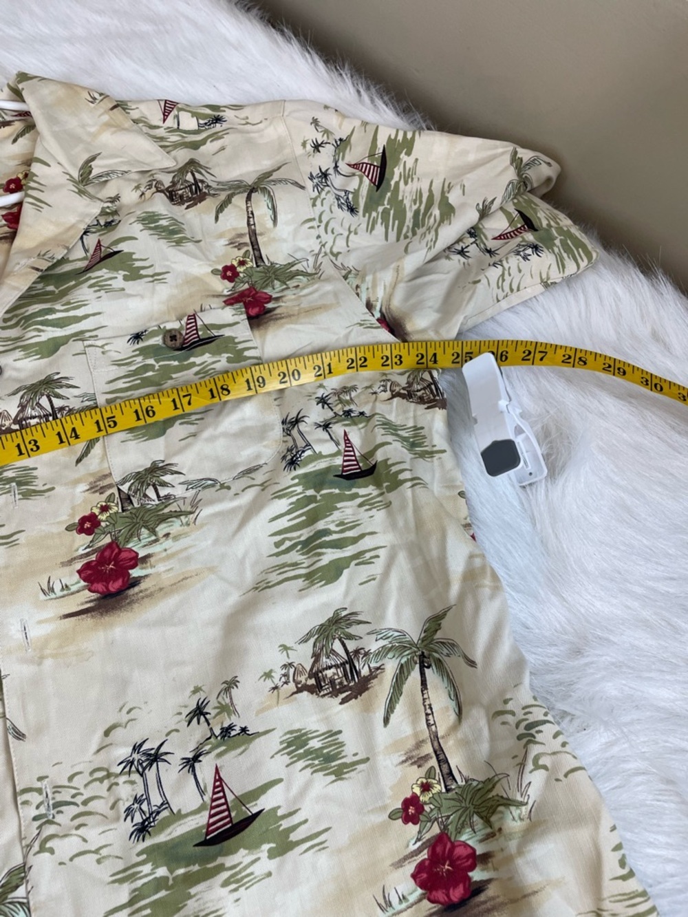 Two Silk Hawaiian Shirts Tommy Bahama Joe Marlin Tropical Print Short Sleeve L - Picture 7 of 16